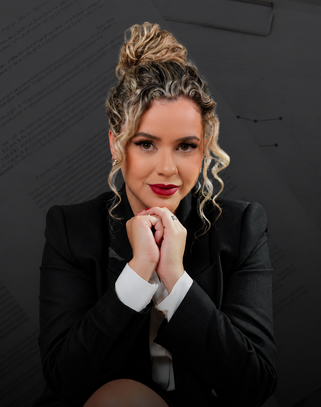 Tayná Guedes, advogada e palestrante do treinamento